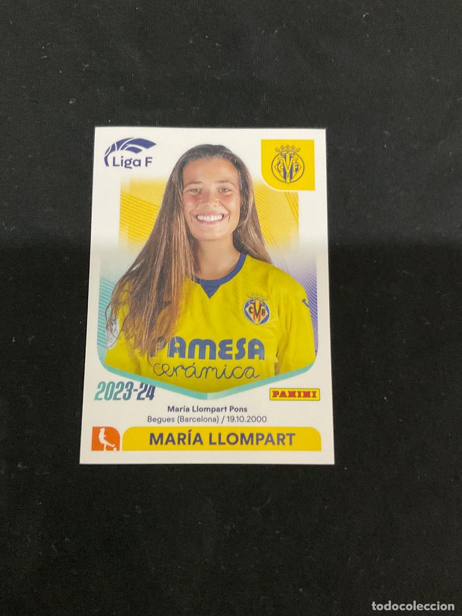Cromos de f&uacute;tbol: Maria Llompart 316 - Villarreal CF - Panini Liga F Femenina 2023 2024 ( 23 24 )
