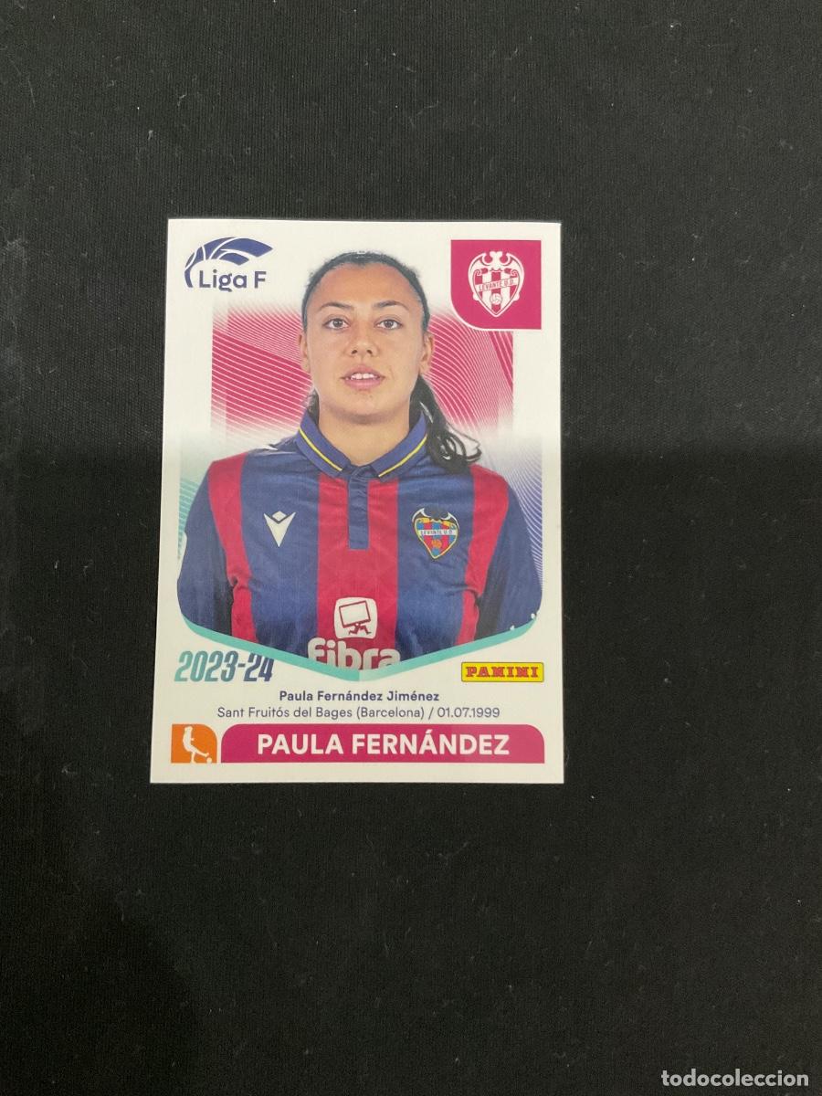 Cromos de f&uacute;tbol: Paula Fernandez n 172 - Levante UD - Panini Liga F Femenina 2023 2024 ( 23 24 )