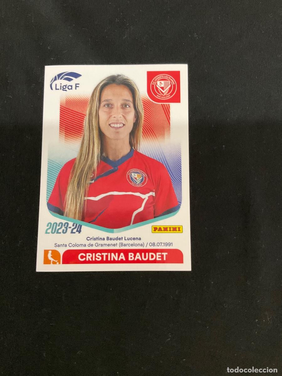 Cromos de f&uacute;tbol: Cristina Baudet n 154B - Levante Las Planas - Panini Liga F Femenina 2023 2024 ( 23 24 )