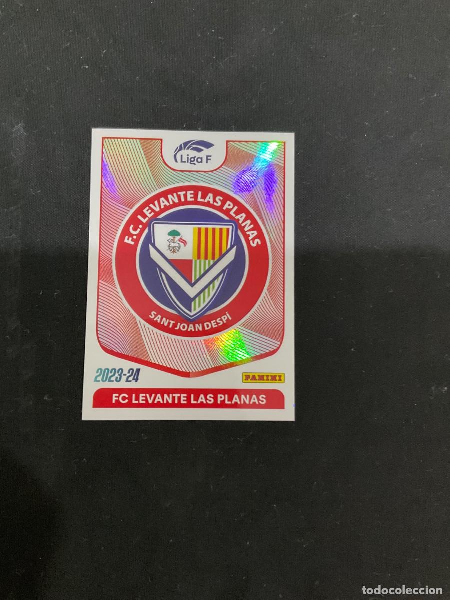 Cromos de f&uacute;tbol: Esccudo n 142 - Levante Las Planas - Panini Liga F Femenina 2023 2024 ( 23 24 )