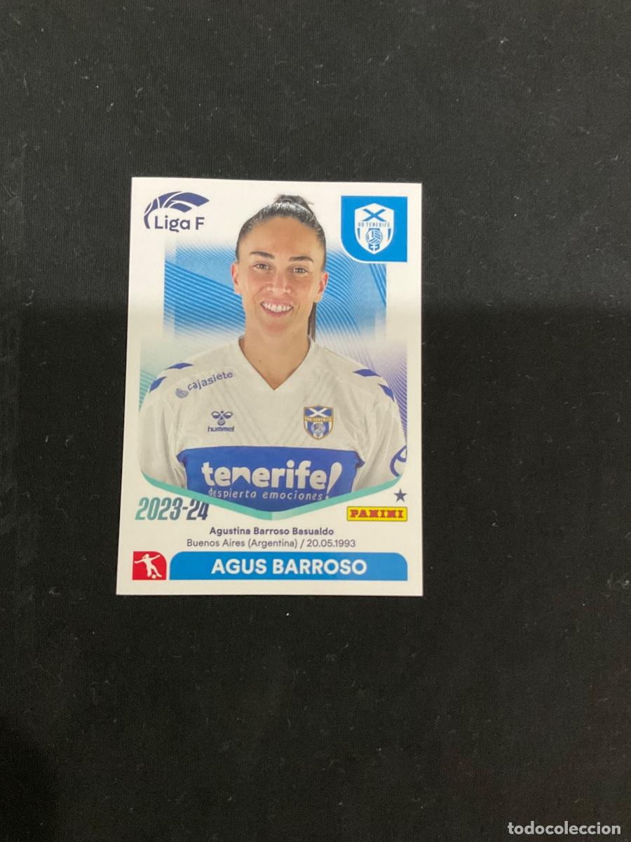Cromos de f&uacute;tbol: Agus Barroso n 87 - CD Tenerife - Panini Liga F Femenina 2023 2024 ( 23 24 )