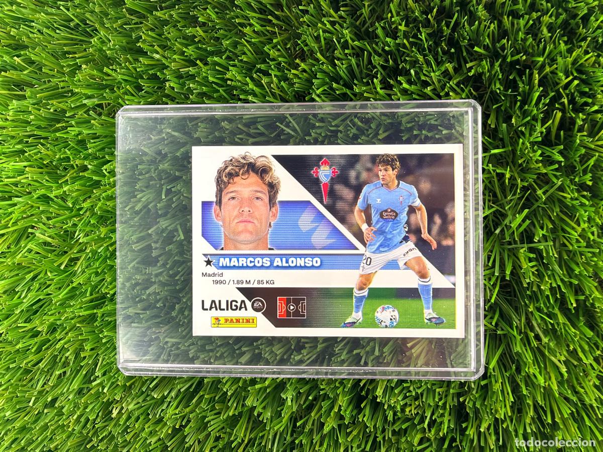 Cromos de f&uacute;tbol: N&ordm; 9A Marcos Alonso RC Celta Liga Este 26 27