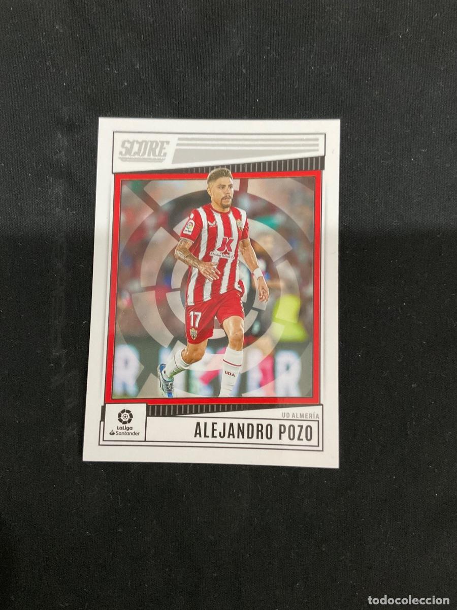 Cromos de f&uacute;tbol: Alejandro Pozo n 1 - UD Almeria - Panini Score La Liga soccer 2022 2023 ( 22 23 )