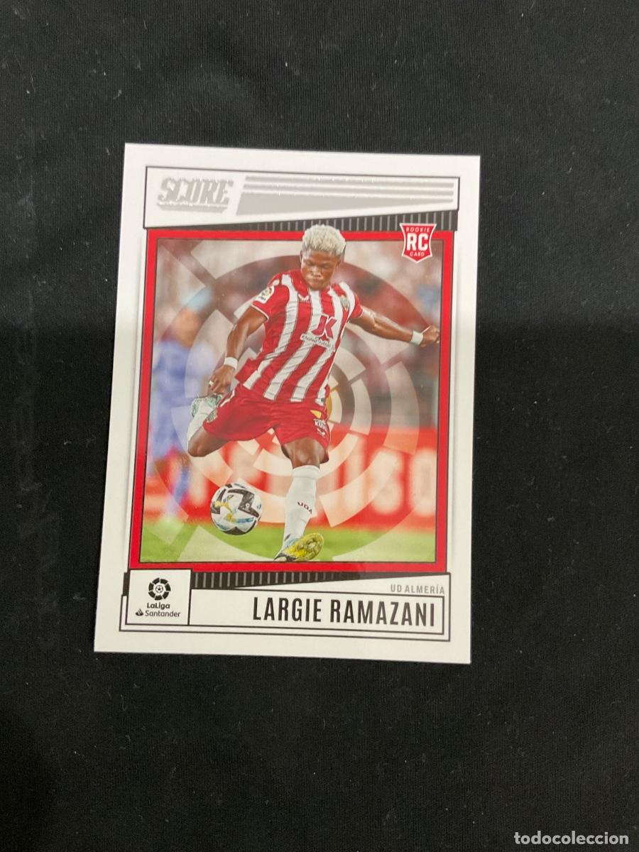 Cromos de f&uacute;tbol: Largie Ramazani n 6 - Rookie Card - UD Almeria - Panini Score La Liga soccer 2022 2023 ( 22 23 )