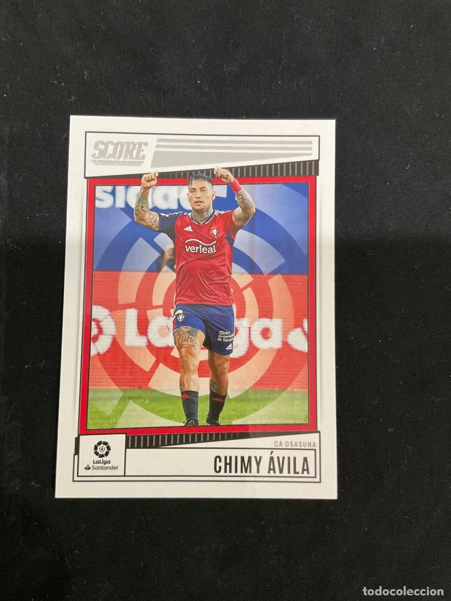 Cromos de f&uacute;tbol: Chimy Avila n 32 - CA Osasuna - Panini Score La Liga soccer 2022 2023 ( 22 23 )