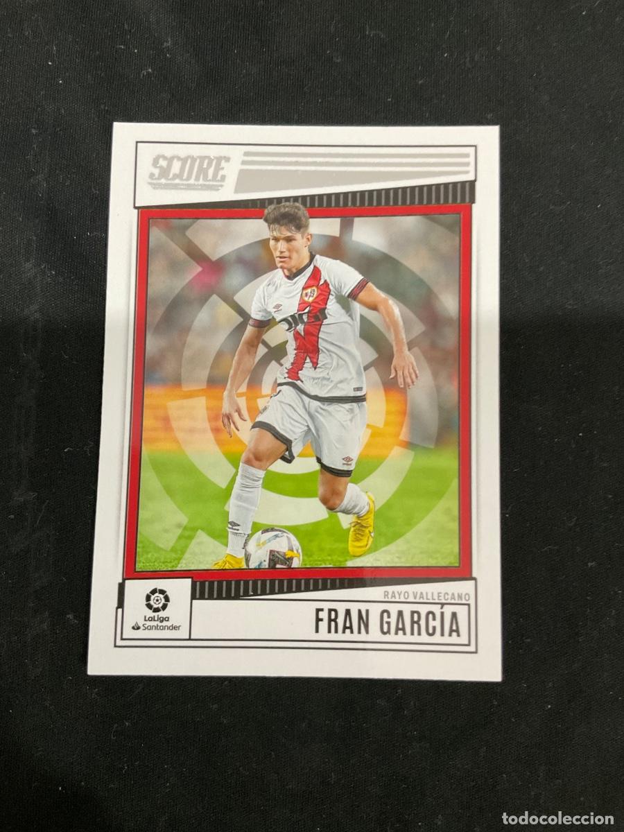 Cromos de f&uacute;tbol: Fran Garcia n 93 - Rayo Vallecano - Panini Score La Liga soccer 2022 2023 ( 22 23 )