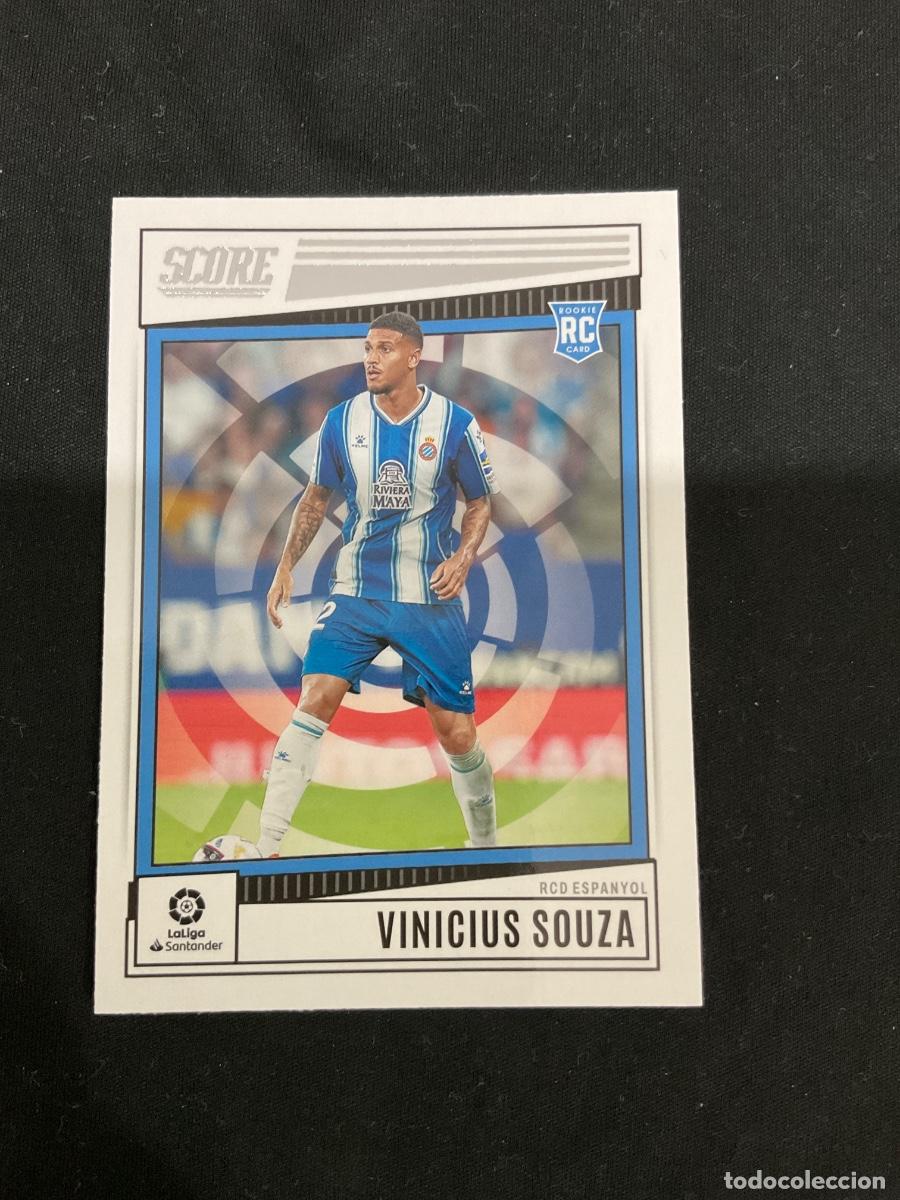 Cromos de f&uacute;tbol: Vinicius Souza n 120 - RCDE Espa&ntilde;ol - Panini Score La Liga soccer 2022 2023 ( 22 23 )