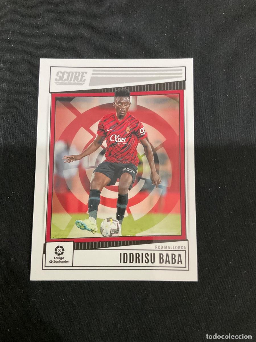 Cromos de f&uacute;tbol: Iddrisu Baba n 123 - RCD Mallorca - Panini Score La Liga soccer 2022 2023 ( 22 23 )