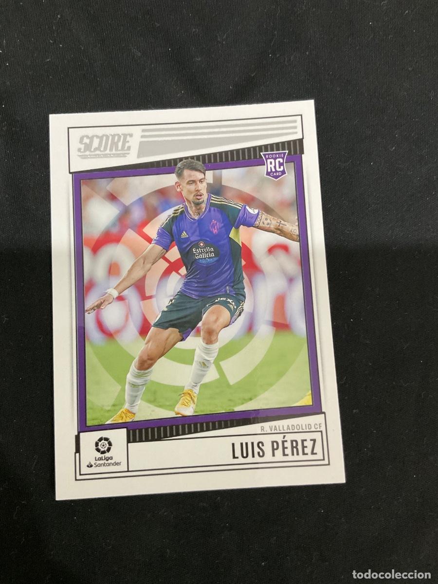 Cromos de f&uacute;tbol: Luis Perez n 165 - Real Valladolid CF - ROOKIE CARD -Panini Score La Liga soccer 2022 2023 ( 22 23 )