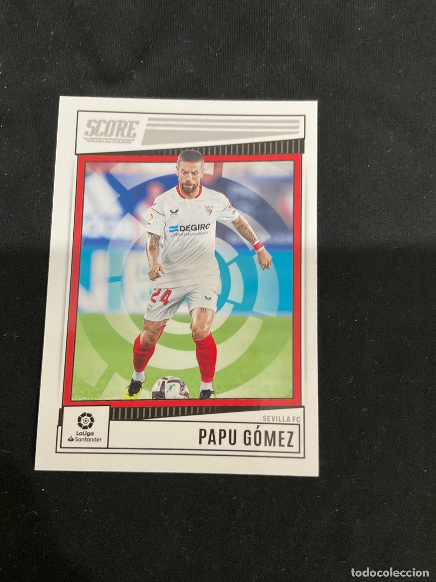 Figurine di Calcio: Papu Gomez n 178 - Sevilla FC - Panini Score La Liga soccer 2022 2023 ( 22 23 )