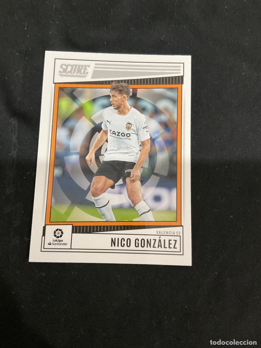 Cromos de f&uacute;tbol: Nico Gonzalez n 187 - Valencia CF - Panini Score La Liga soccer 2022 2023 ( 22 23 )