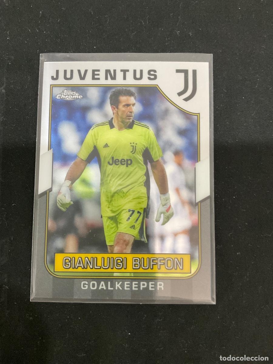 Cromos de f&uacute;tbol: GIANLUIGI BUFFON n 67 - JUVENTUS - TOPPS CHROME SOCCER 2023