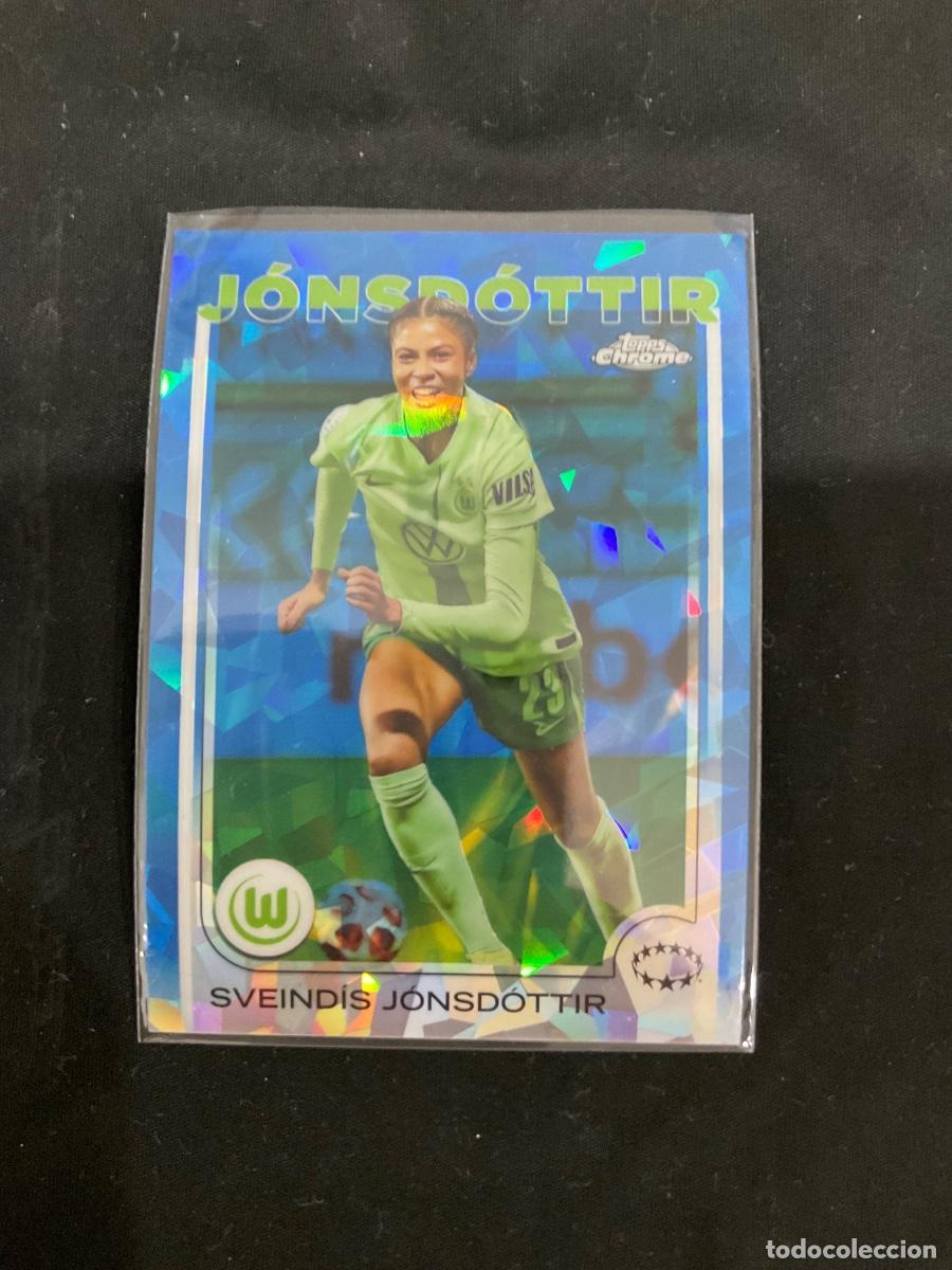 Cromos de f&uacute;tbol: Sveindis Jonsdottir n 16 - vfl Wolfsburg - Topps Chrome Uefa Womens Champions League