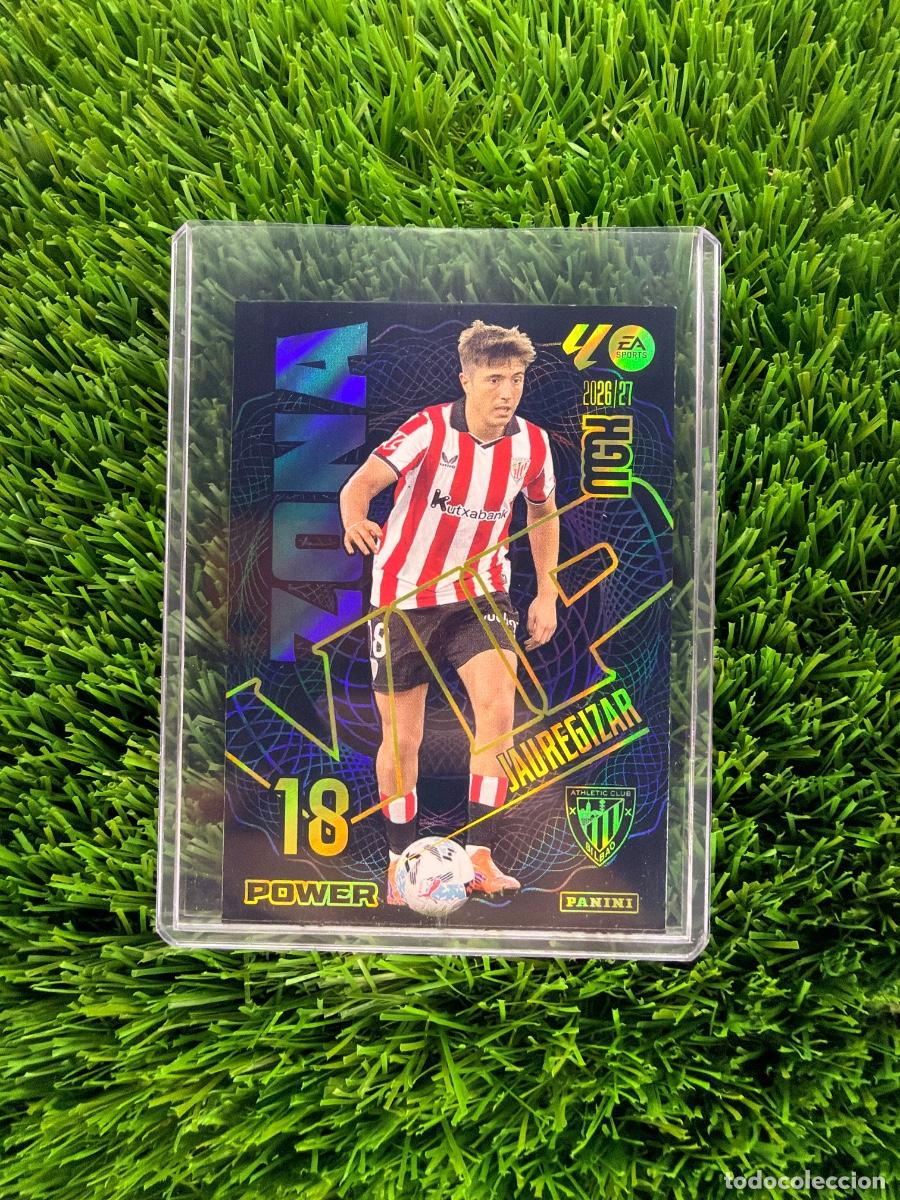 Cromos de f&uacute;tbol: N&ordm; 398P Jauregizar Zona Vip Power Athletic Club Megacracks 26 27