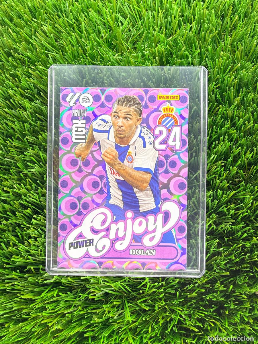 Cromos de f&uacute;tbol: N&ordm; 382P Dolan Enjoy Power RCD Espanyol Megacracks 26 27