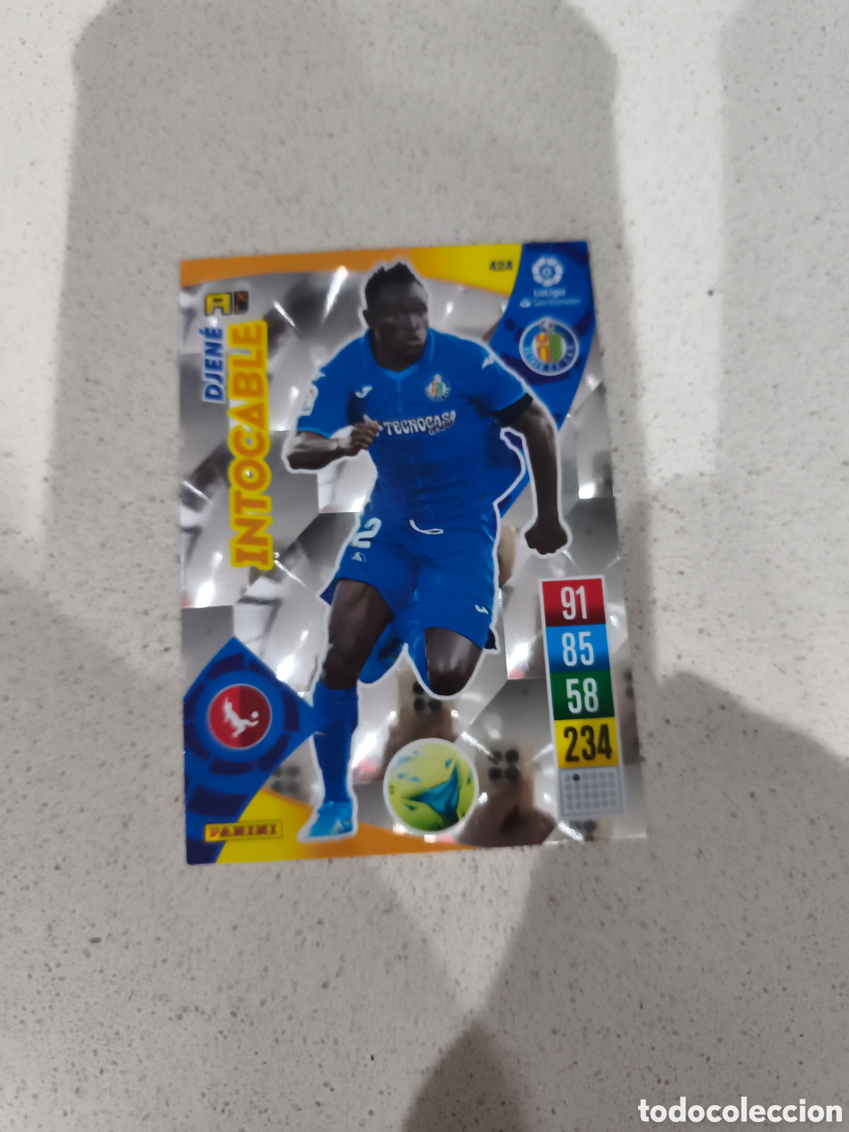 Figurine di Calcio: CARTA INTOCABLE DJEN&Eacute; GETAFE CF ADRENALYN XL 21/22