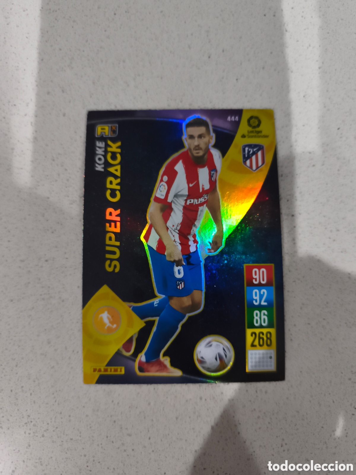 Figurine di Calcio: CARTA SUPERCRACK KOKE ATL&Eacute;TICO DE MADRID ADRENALYN XL 21/22