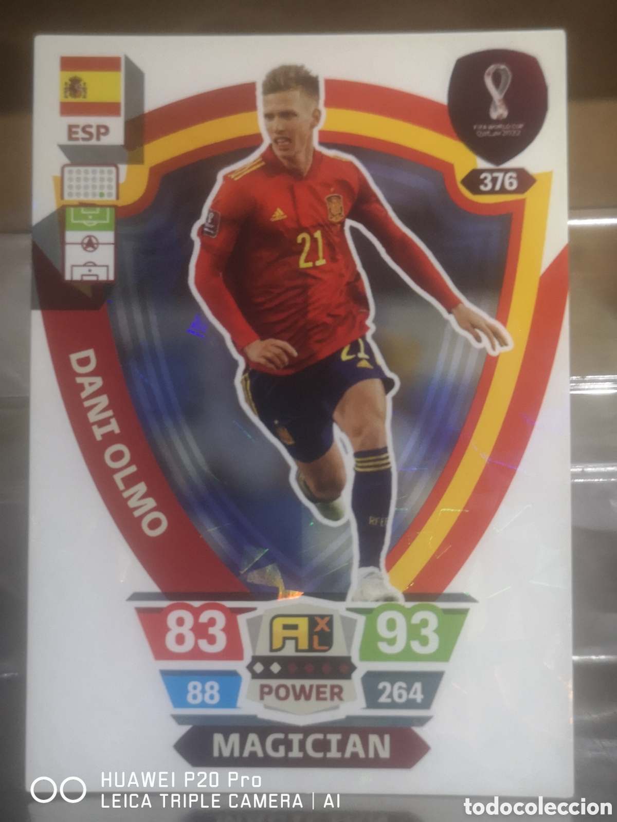Cromos de f&uacute;tbol: ADRENALYN FIFA WORLD CUP MUNDIAL QATAR 2022 MAGICIAN DANI OLMO - ESPA&Ntilde;A 376