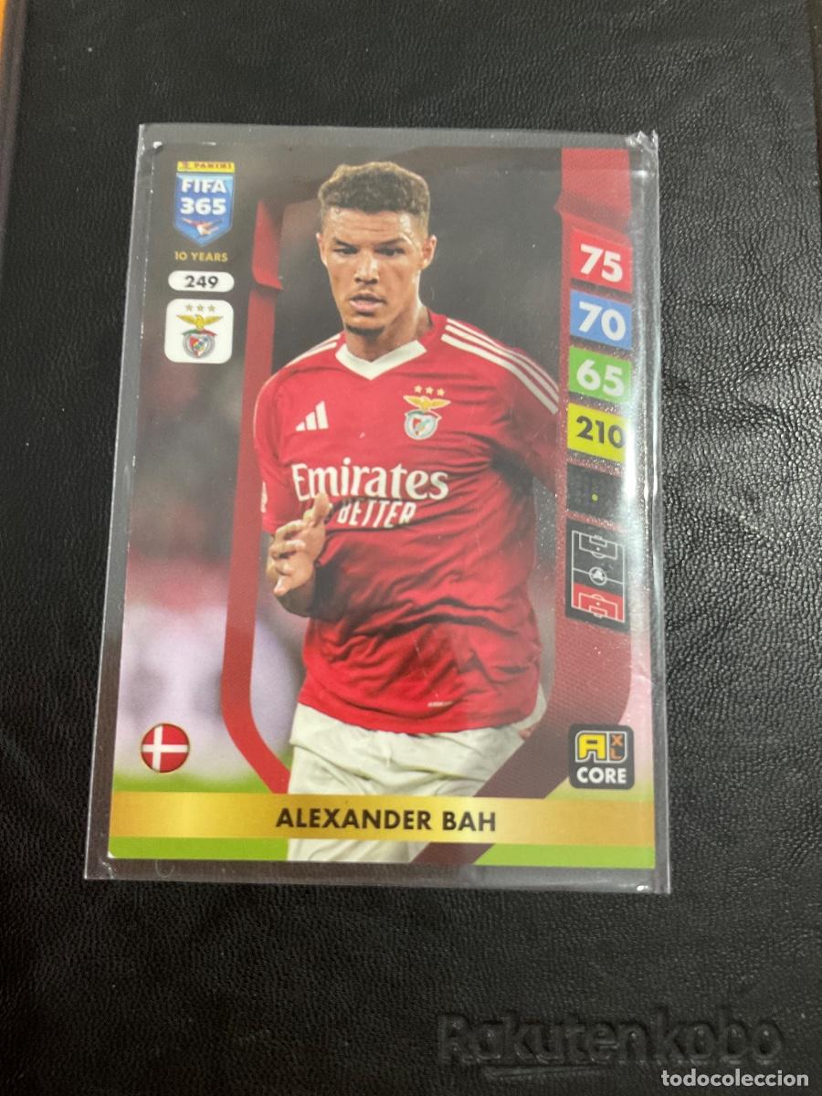 Cromos de f&uacute;tbol: Alexander Bah n 249 - Benfica - PANINI ADRENALYN XL UEFA 2025 ( 25 ) TEN YEARS EDITION