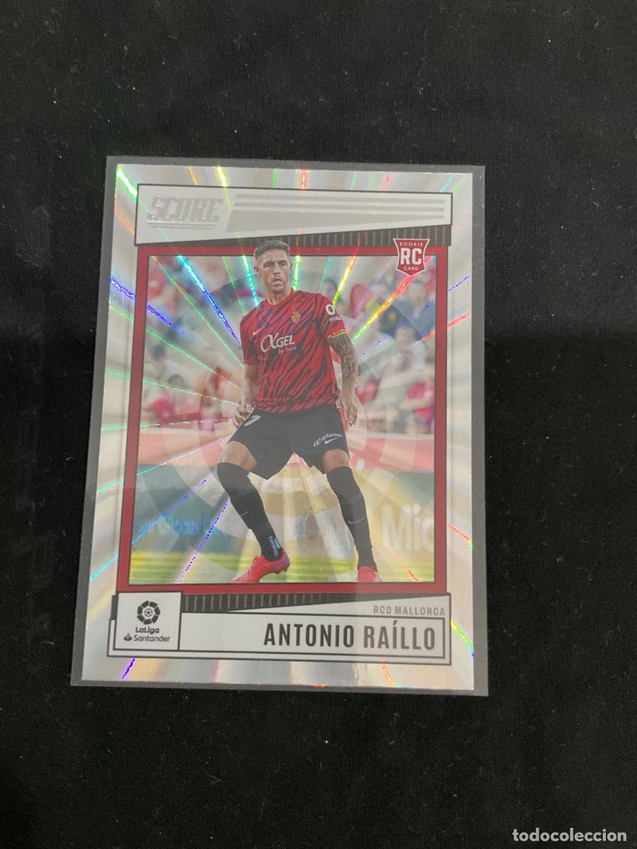 Cromos de f&uacute;tbol: Antonio Raillo n 122 (PARALELO y ROOKIE ) RCD Mallorca - Score La Liga soccer 2022 2023 ( 22 23 )