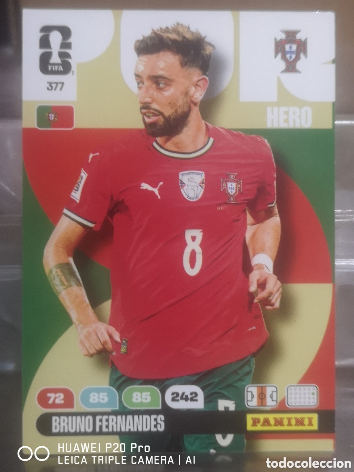 Cromos de f&uacute;tbol: 377 BRUNO FERNANDES ADRENALYN FIFA WORLD CUP MUNDIAL 2026 - PORTUGAL