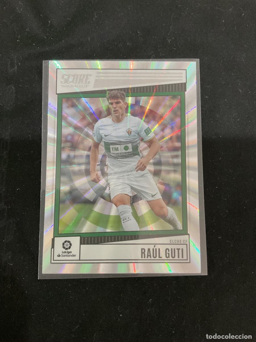 Cromos de f&uacute;tbol: Raul Guti n 58 (PARALELO) - Elche - Panini Score La Liga soccer 2022 2023 ( 22 23 )