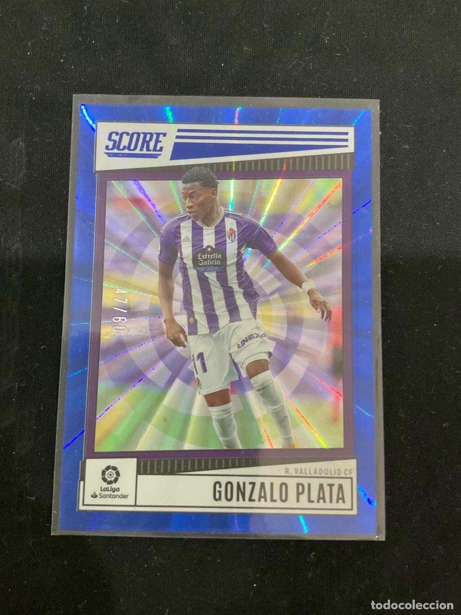 Cromos de f&uacute;tbol: Gonzalo Plata n 162 (PARALELO y NUMERADA) - Valladolid - Score La Liga soccer 2022 2023 ( 22 23 )