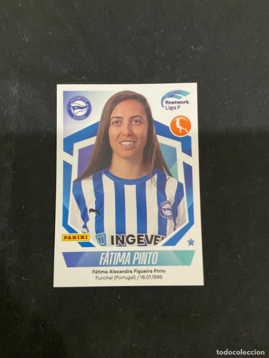 Cromos de f&uacute;tbol: Fatima Pinto n 63 - Deportivo Alav&eacute;s - Panini Liga F Femenina 2022 2023 ( 22 23 )