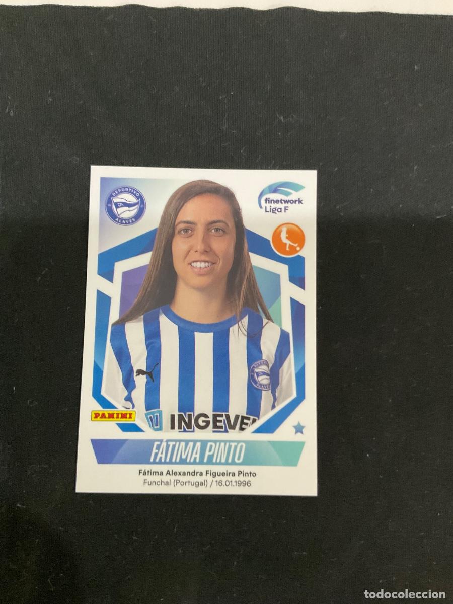 Cromos de f&uacute;tbol: Fatima Pinto n 63 - Deportivo Alav&eacute;s - Panini Liga F Femenina 2022 2023 ( 22 23 )
