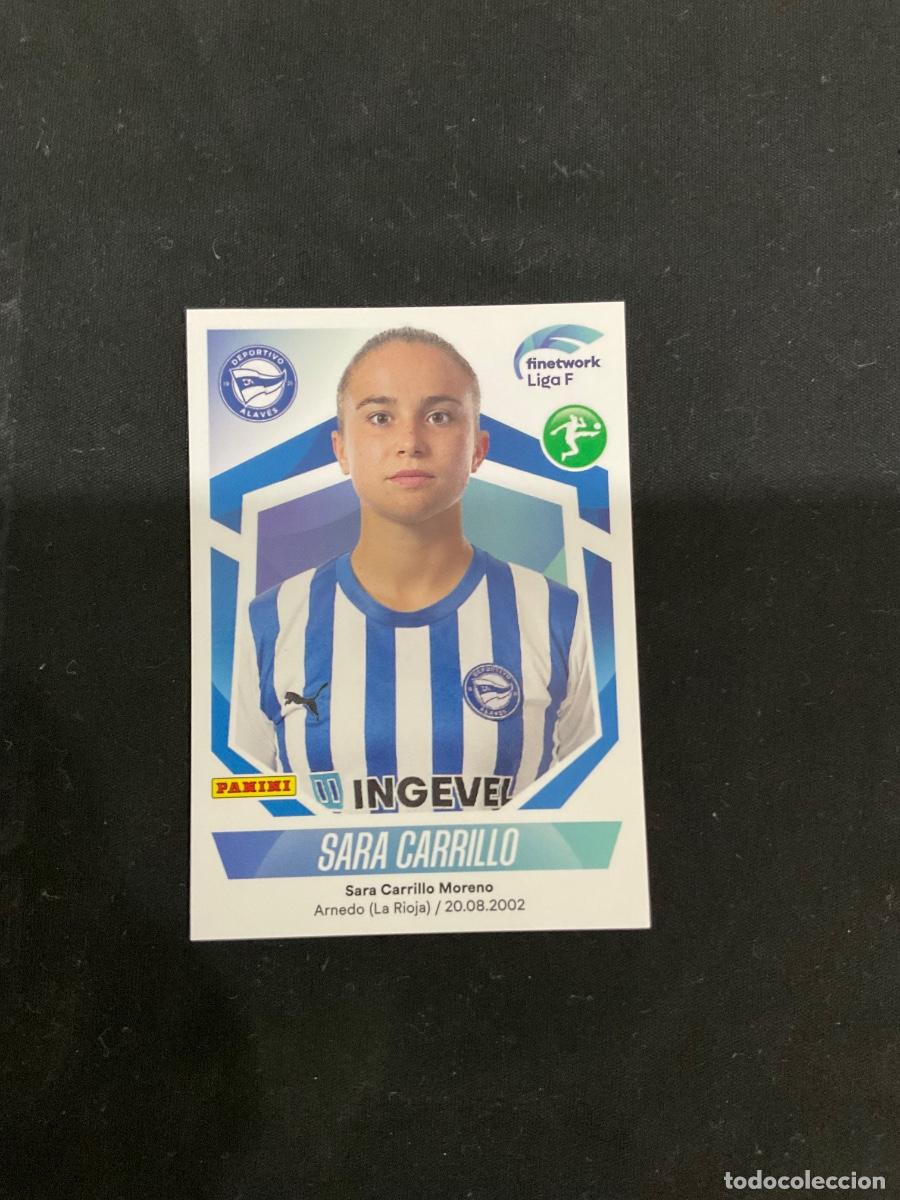 Cromos de f&uacute;tbol: Sara Carrillo n 66 - Deportivo Alav&eacute;s - Panini Liga F Femenina 2022 2023 ( 22 23 )