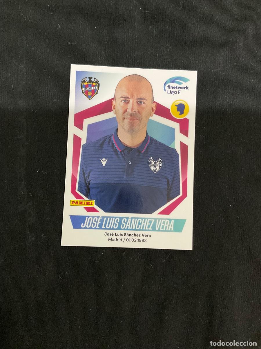 Cromos de f&uacute;tbol: Jose Luis Sanchez Vera n 186 - Levante UD - Panini Liga F Femenina 2022 2023 ( 22 23 )