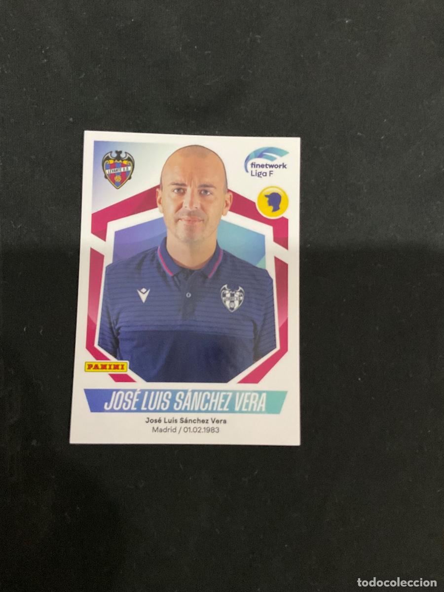 Cromos de f&uacute;tbol: Jose Luis Sanchez Vera n 186 - Levante UD - Panini Liga F Femenina 2022 2023 ( 22 23 )