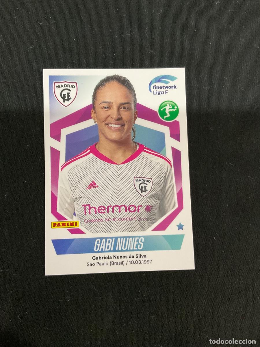 Cromos de f&uacute;tbol: Gabi Nunes n 219 - Madrid CFF - Panini Liga F Femenina 2022 2023 ( 22 23 )