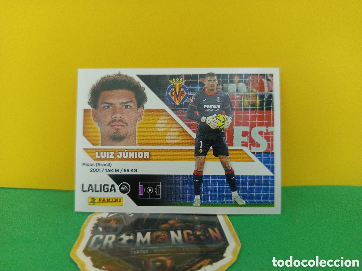 Fu&szlig;ball-Sticker: ❇️ CROMO ⚽ LUIZ JUNIOR VILLARREAL LIGA 26 27 2026 2027 EDICIONES ESTE PANINI SIN PEGAR❇️