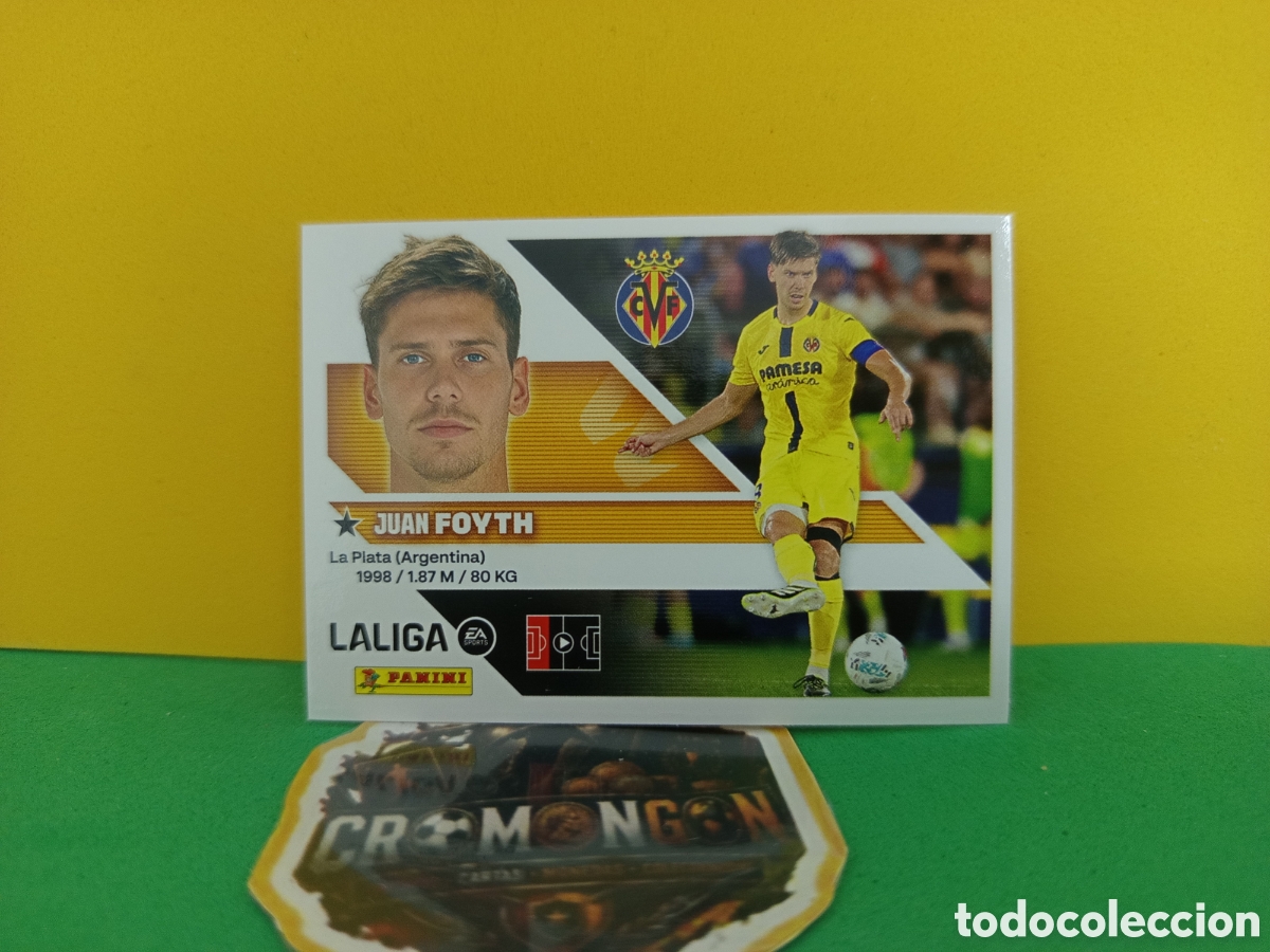 Football Stickers: ❇️ CROMO ⚽ FOYTH VILLARREAL LIGA 26 27 2026 2027 EDICIONES ESTE PANINI SIN PEGAR❇️