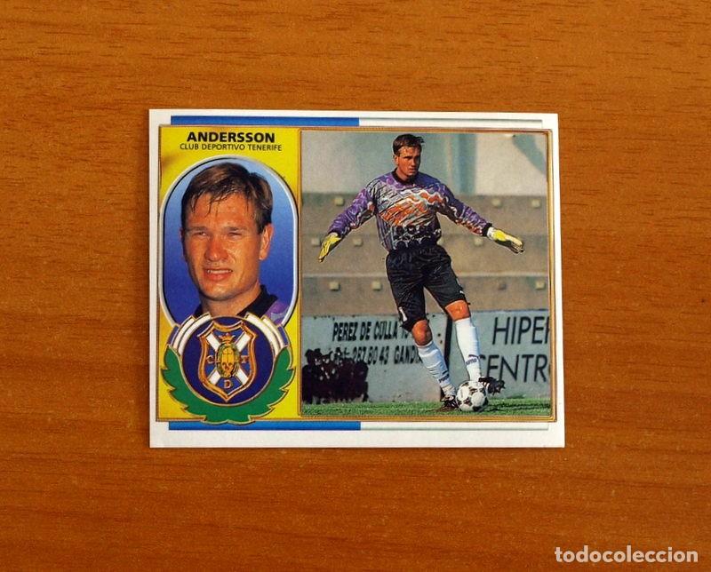 Cromos de f&uacute;tbol: Tenerife - Andersson, Fichaje 21 - Ediciones Este Liga 1996-1997, 96-97 - Nunca Pegado