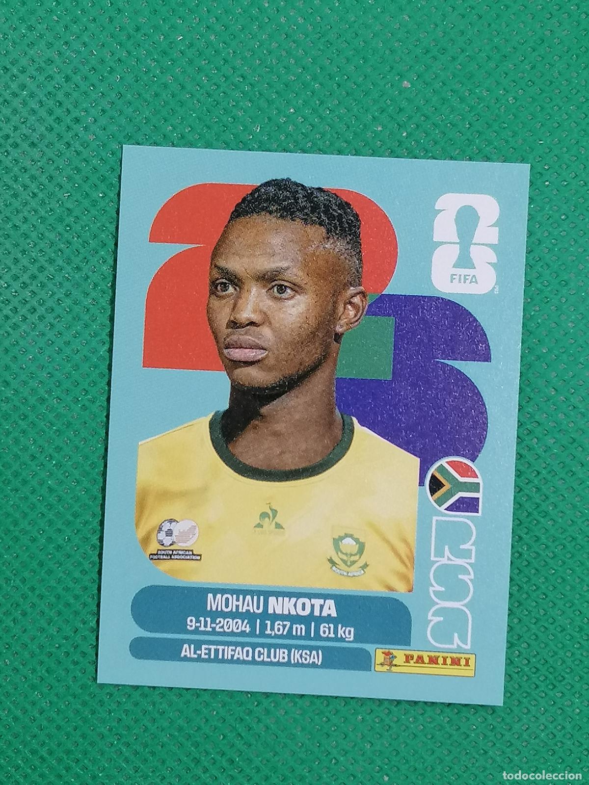 Figurine di Calcio: RSA 19 RSA19 MOHAU NKOTA SUDAFRICA ⚽ PANINI FIFA MUNDIAL WORLD CUP 26 2026 STICKER ⚽