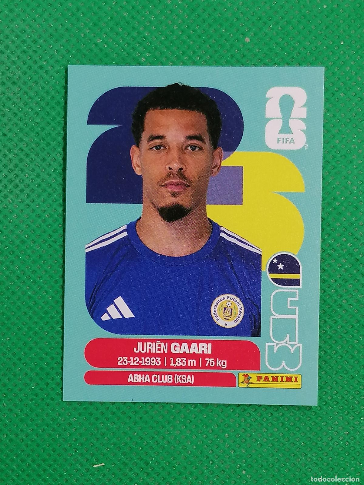 Figurine di Calcio: CUW 5 CUW5 JURIEN GAARI CURACAO ⚽ PANINI FIFA MUNDIAL WORLD CUP 26 2026 STICKER ⚽