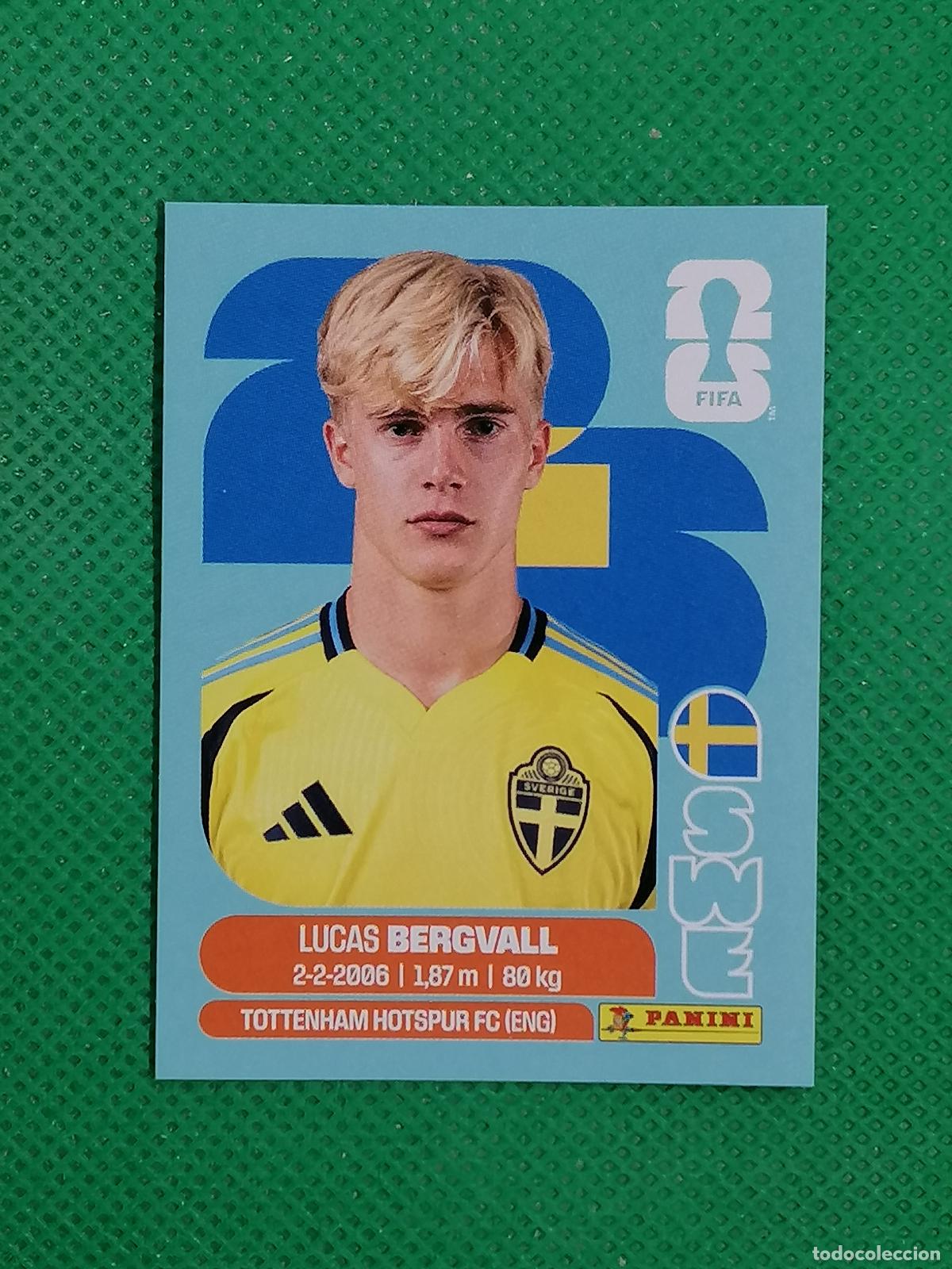 Figurine di Calcio: SWE 8 SWE8 LUCAS BERGVALL SUECIA ⚽ PANINI FIFA MUNDIAL WORLD CUP 26 2026 STICKER ⚽