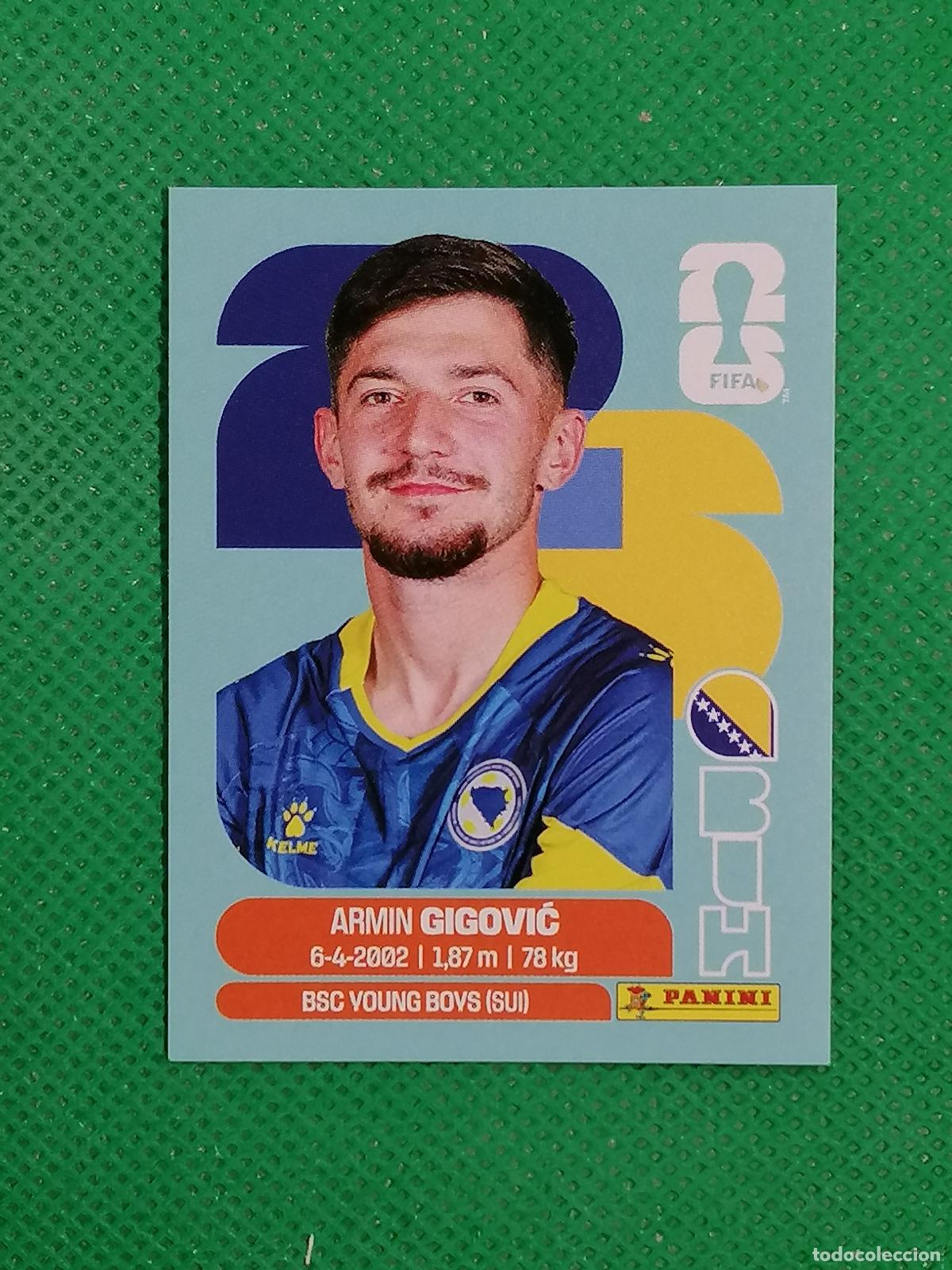 Figurine di Calcio: BIH 10 BIH10 ARMIN GIGOVIC BOSNIA HERZEGOVINA ⚽ PANINI FIFA MUNDIAL WORLD CUP 26 2026 STICKER ⚽