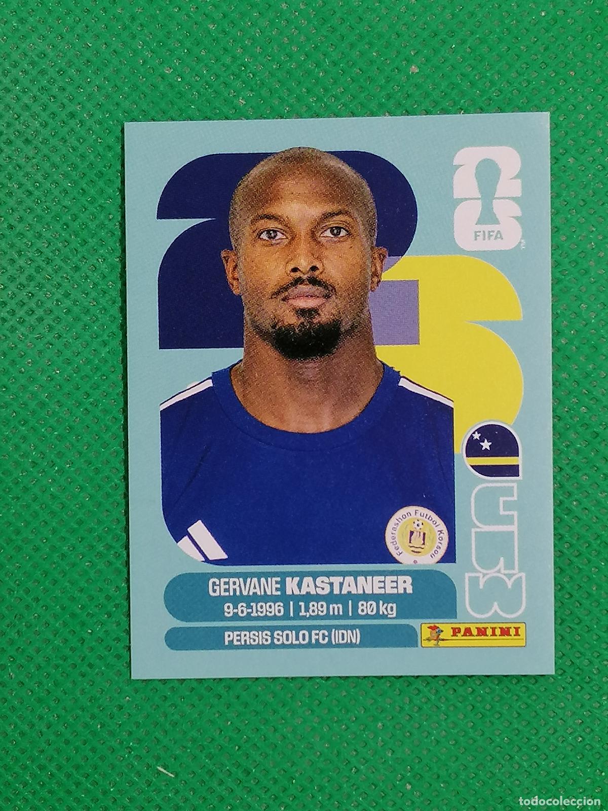 Cartes &agrave; collectionner de Football: CUW 19 CUW19 GERVANE KASTANEER CURACAO ⚽ PANINI FIFA MUNDIAL WORLD CUP 26 2026 STICKER ⚽