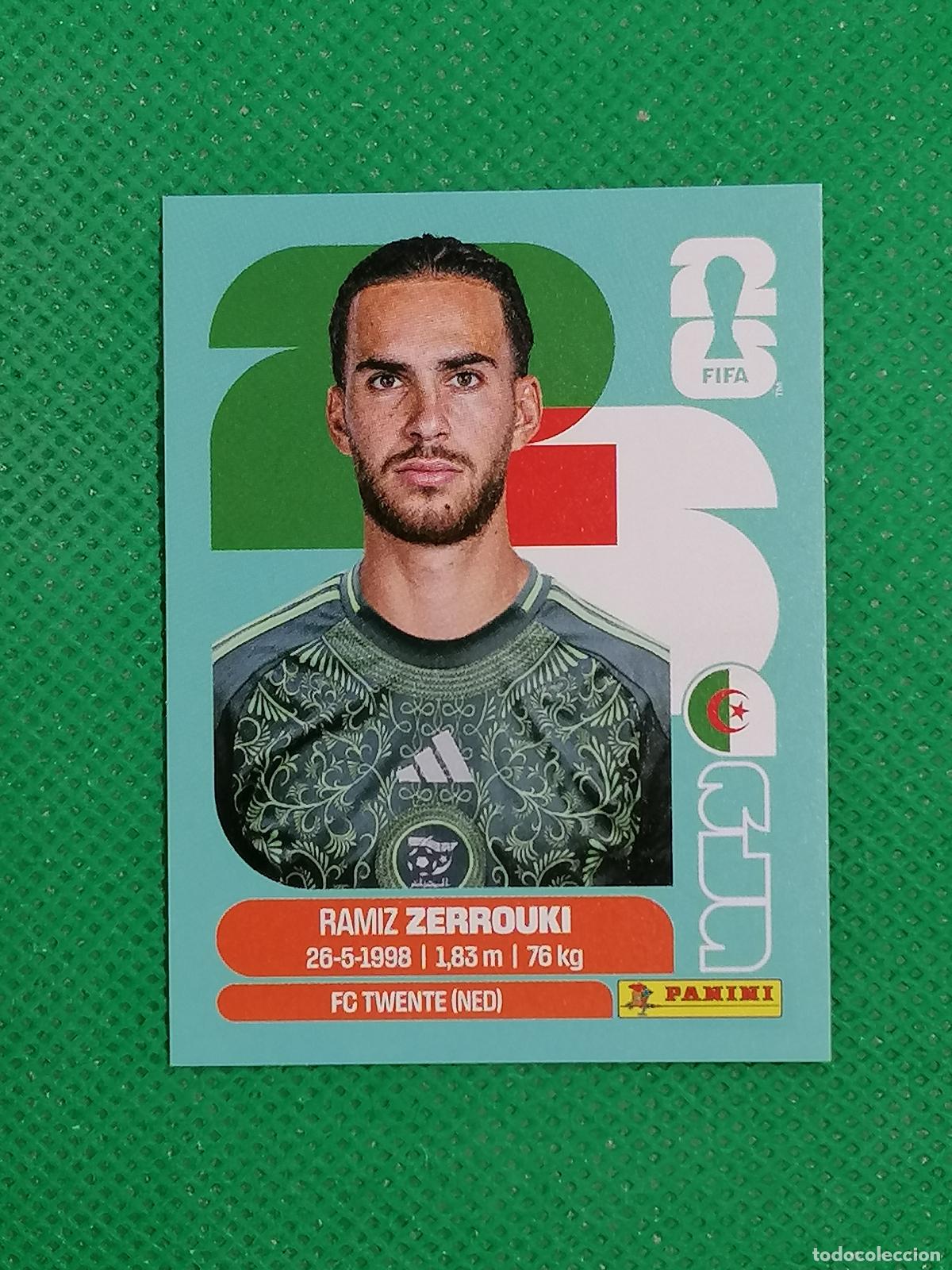 Cartes &agrave; collectionner de Football: ALG 11 ALG11 RAMIZ ZERROUOUKI ARGELIA ⚽ PANINI FIFA MUNDIAL WORLD CUP 26 2026 STICKER ⚽