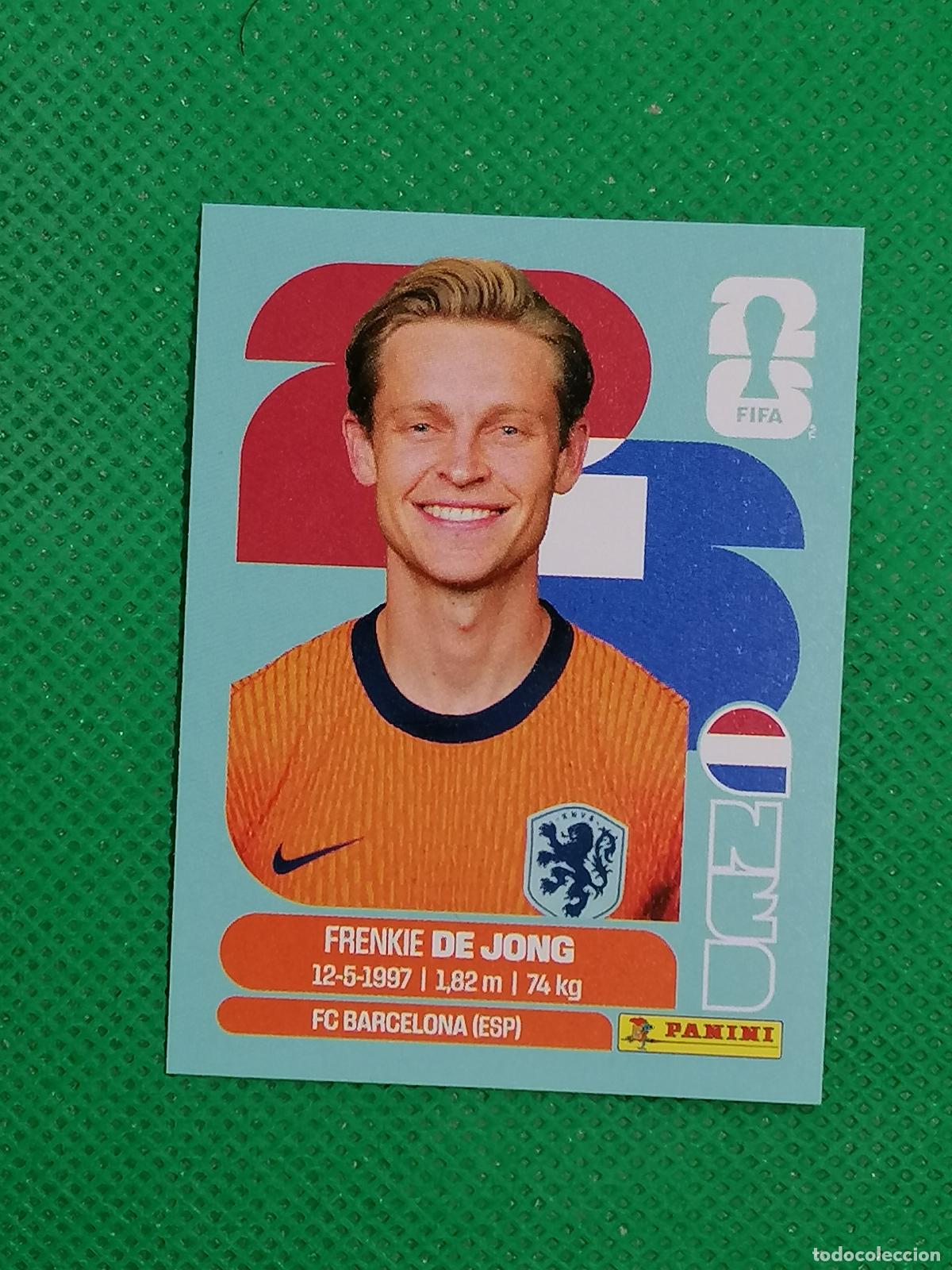 Cromos de f&uacute;tbol: NED 14 NED14 FRENKIE DE JONG HOLANDA ⚽ PANINI FIFA MUNDIAL WORLD CUP 26 2026 STICKER ⚽