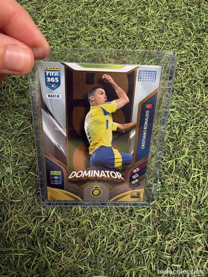 Cromos de f&uacute;tbol: CRISTIANO RONALDO. AL-NASSR DOMINATOR - PANINI ADRENALYN FIFA 365 2026
