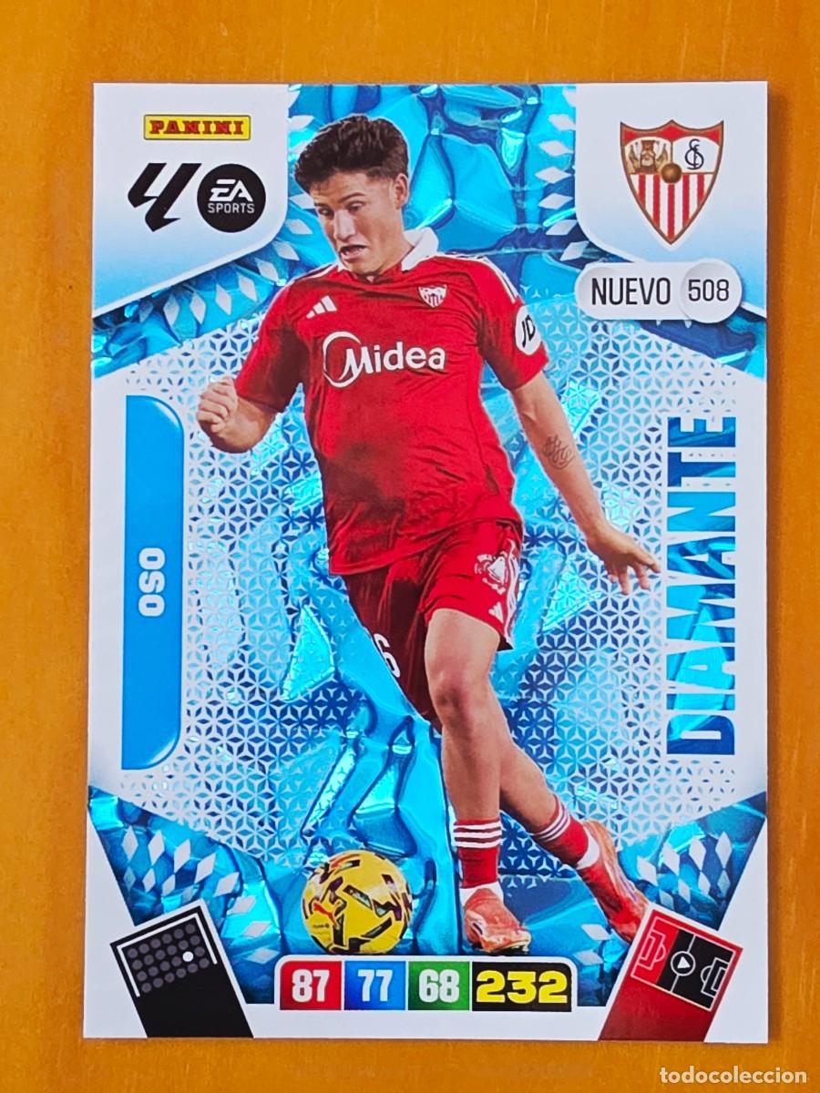 Cromos de f&uacute;tbol: 508 Joaqu&iacute;n Mart&iacute;nez Gauna &rdquo; Oso &rdquo; Sevilla, Nuevo Diamante, Panini Adrenalyn XL Liga 2025 2026 25 26