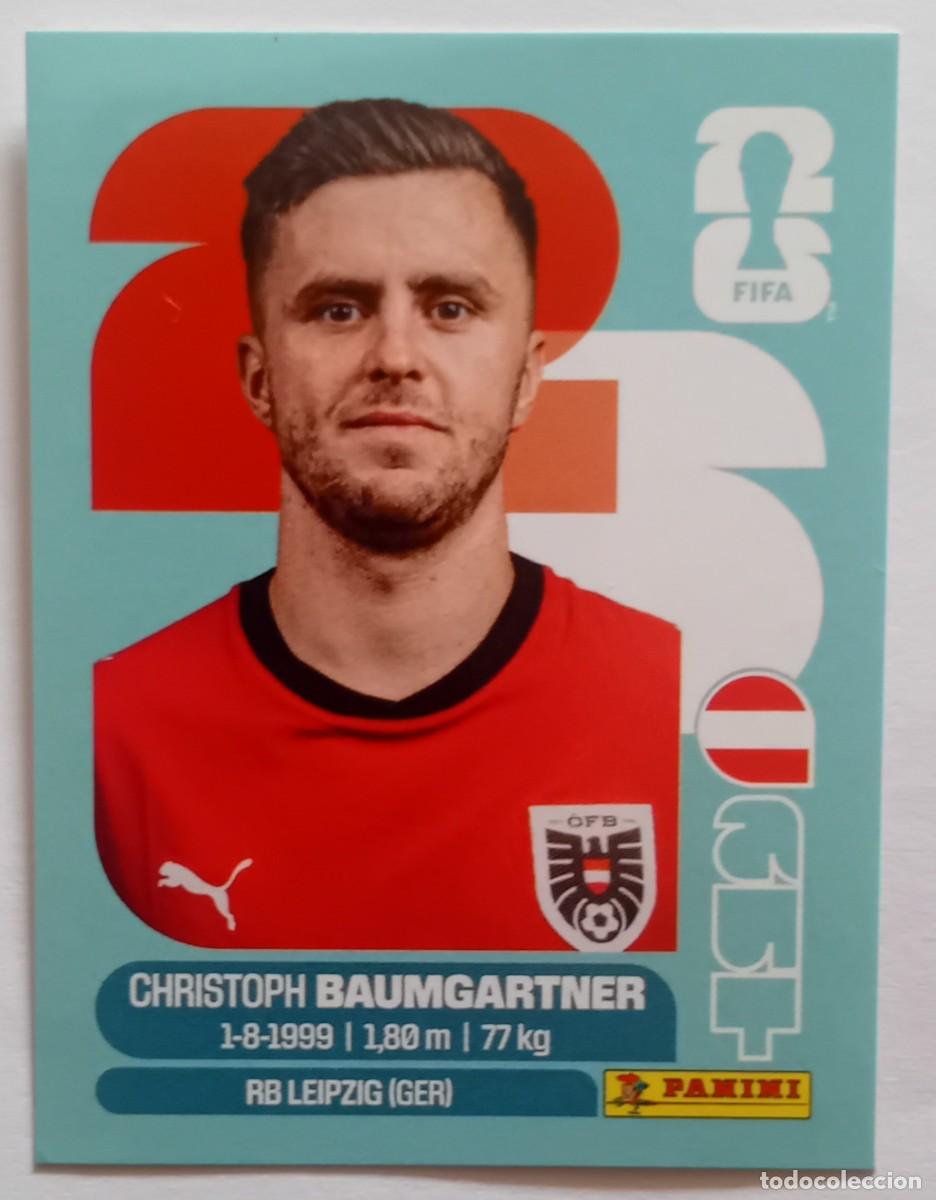 Cromos de f&uacute;tbol: Figurina Panini 2026 Cromo World Cup Usa Mundial 2026 Cristoph Baumgartner Austria n AUT 18