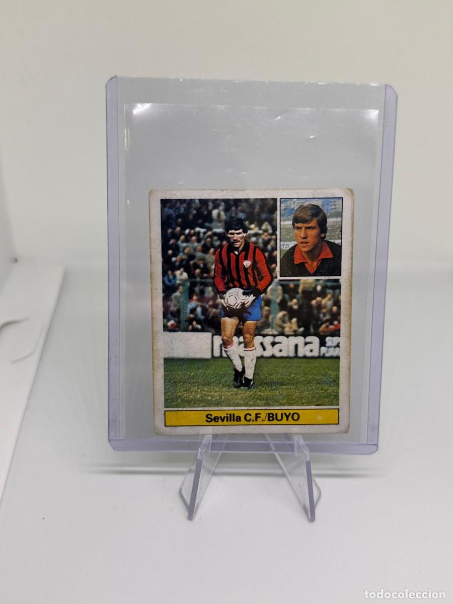 Cromos de f&uacute;tbol: Buyo Sevilla Campeonato Liga Este 1981 82 sin pegar