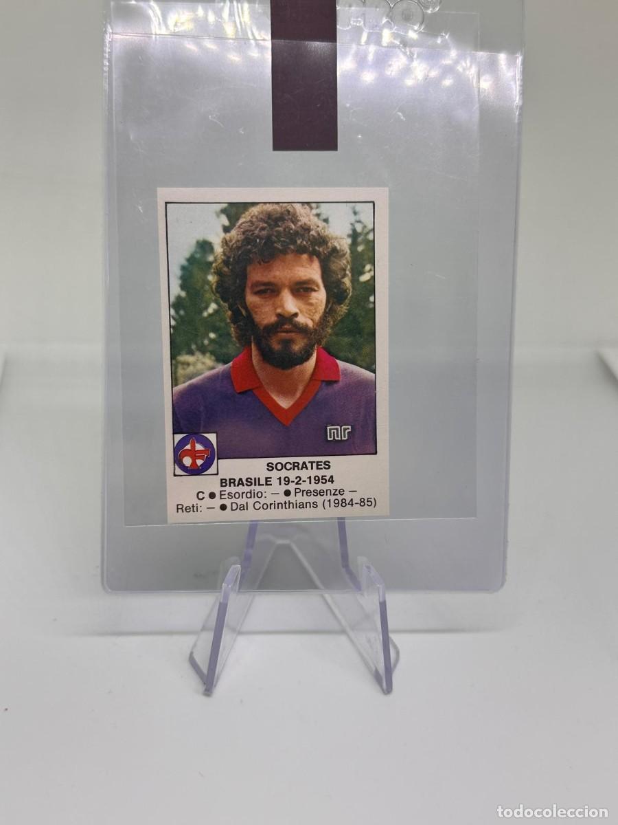 Cromos de f&uacute;tbol: Socrates 94 Fiorentina Edis Calciatori 1984 85 sin pegar