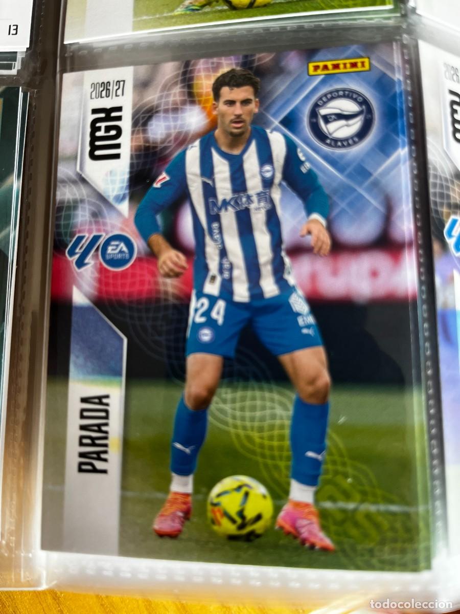 Cromos de f&uacute;tbol: MEGACRACKS MGK 2026 2027 26 27 PANINI N&ordm; 25 PARADA ALAVES