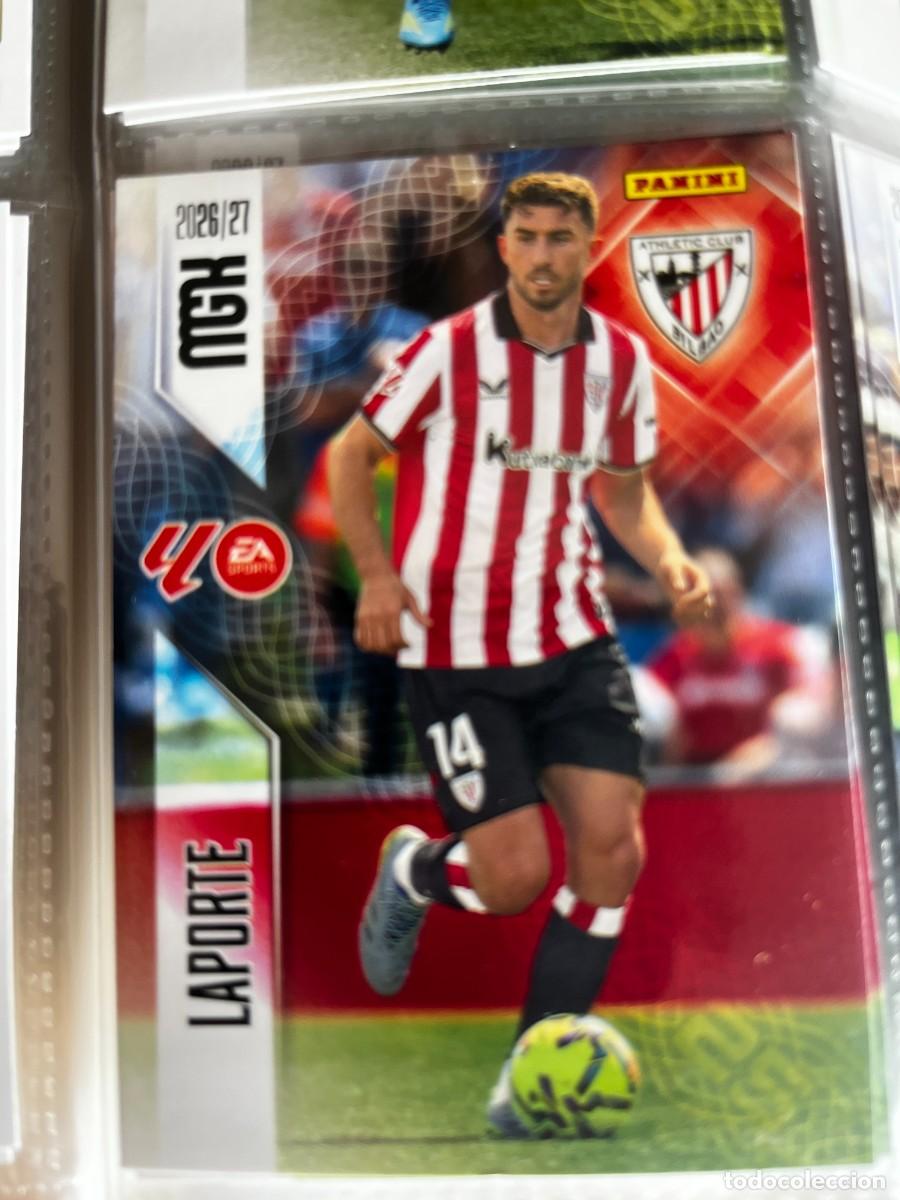 Cromos de f&uacute;tbol: MEGACRACKS MGK 2026 2027 26 27 PANINI N&ordm; 43 LAPORTE ATHLETIC BILBAO